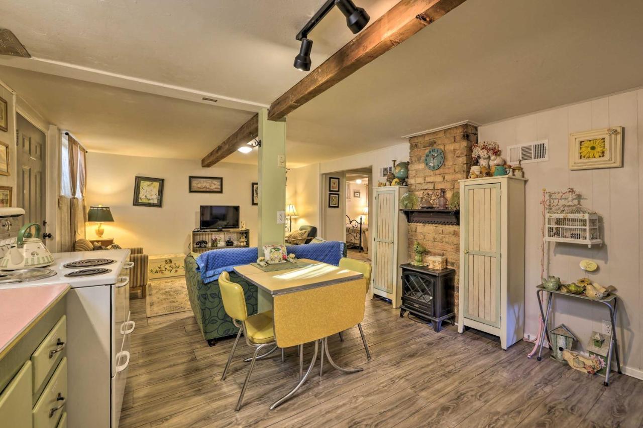 Cozy And Vintage Cedar City Apartment With Fire Pit! Dış mekan fotoğraf